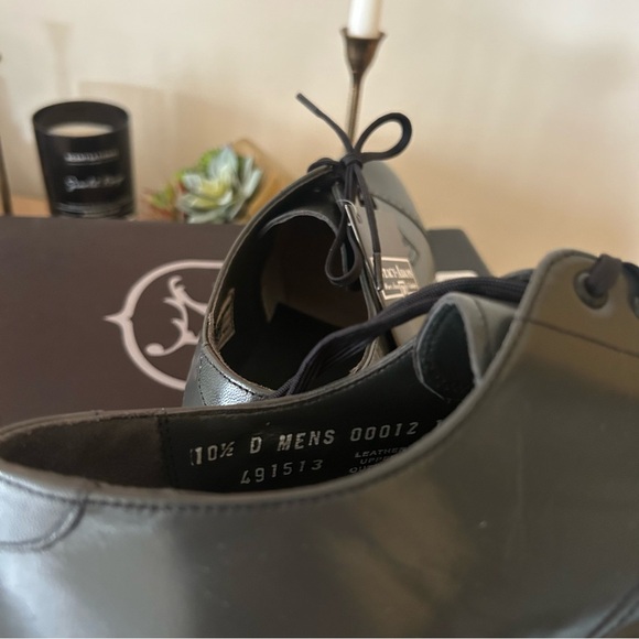 Stacy Adams Madison Cap Toe Oxford Leather Gray NEW Mens Dress Shoes Size 10.5 D - Picture 7 of 9